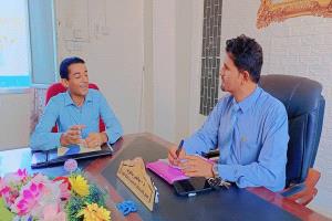 إعلام أبين ومركز التراث والدراسات جامعة أبين يناقشان تنفيذ خطة عمل مشتركة