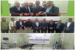 نائب محافظ عدن يفتتح غرفة عمليات العظام بهيئة مستشفى الجمهورية بعدن