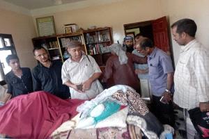 الأمين العام لجمعية حالمين الخيرية التنموية يزور الأستاذ عبدالحكيم حيدره