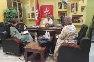 رئيس مؤسسة عدن الغد يلتقي مسؤولة الإعلام في مكتب المبعوث الأممي إلى اليمن