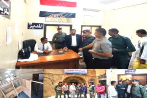 مدير عام "القاهرة" يدشّن مشروع تأهيل فرع الأحوال المدنية بقسم الجمهوري