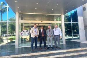 المدير العام التنفيذي لهيئة المواصفات  يزور مختبرات الجمعية العلمية الملكية بالأردن لبحث سبل التعاون