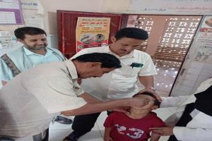 مدير عام مودية والأمين العام يدشنان الحملة الوطنية الثانية للتحصين ضد شلل الأطفال