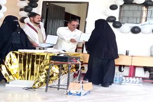 ثانوية الشهيد محسن العمودي للبنات بيافع رصد تكرّم المعلمات والطالبات الأوائل والمتفوقات