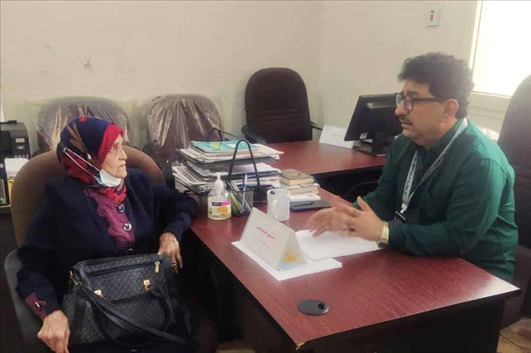 مدير صحة الموانئ يبحث مع مدير التأهيل والتدريب بمكتب الصحة بعدن سبل التعاون المشترك.