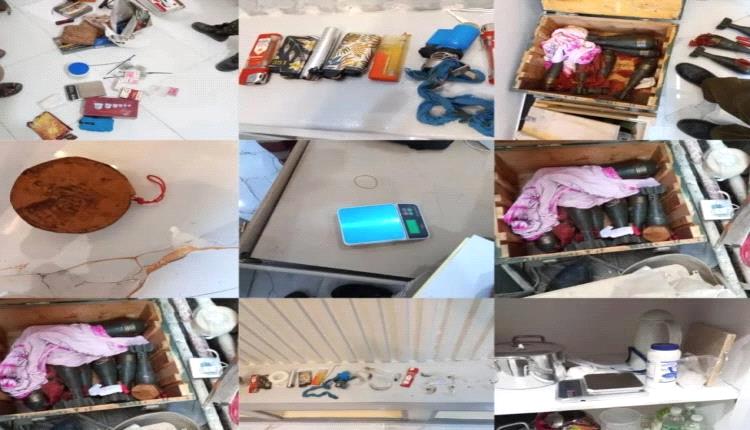 شرطة تريم تضبط مواد مخدرة وقذائف في مداهمة مفاجئة 