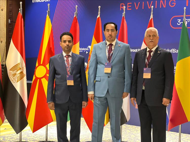 الوزير البكري يشارك في اعمال المنتدى الـ(8) للرياضات التقليدية بتركيا