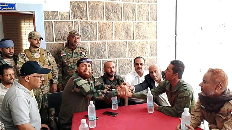 الحصين تشهد عملية تسليم وإستلام بين مديرا شرطة المديرية السلف والخلف