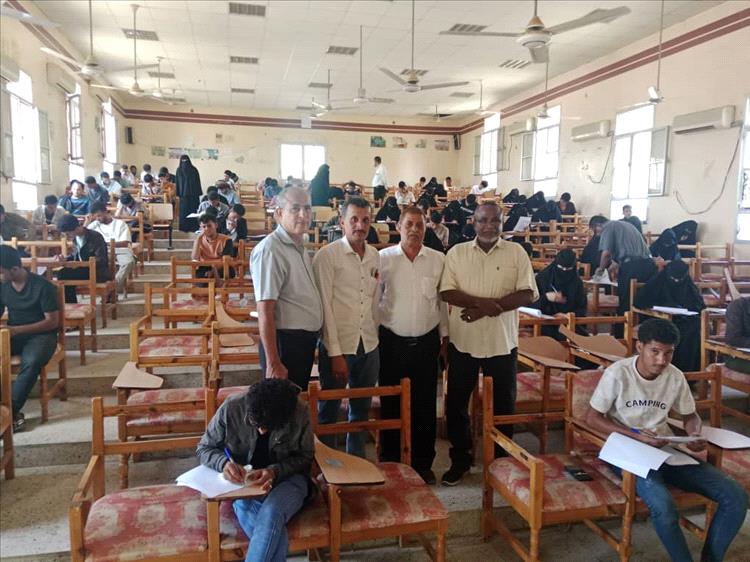 انطلاق امتحانات الدور الثاني للفصل الدراسي الأول في كلية ردفان الجامعية بجامعة لحج