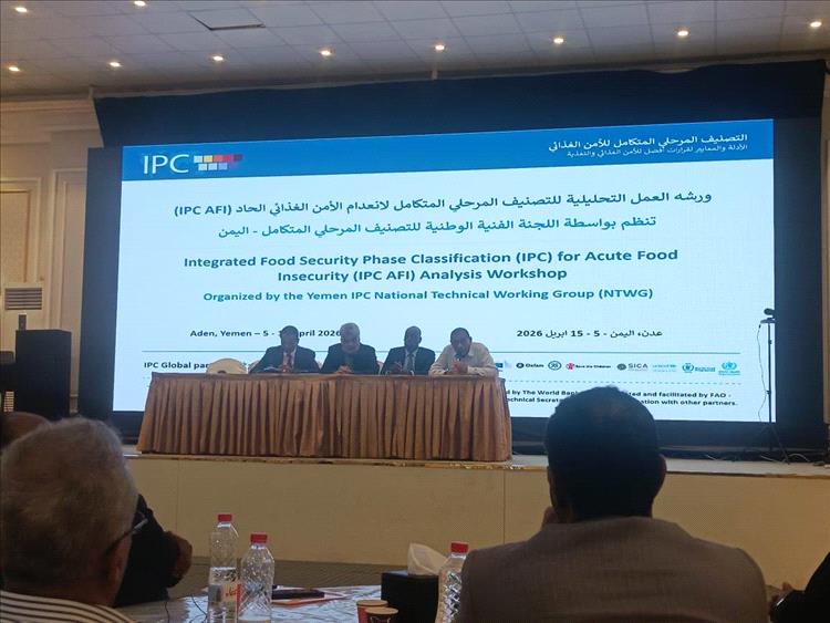 الحديدة تشارك في ورشة تحليل الأمن الغذائي لتعزيز الاستجابة الإنسانية