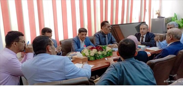 جامعة عدن تناقش مستوى إنجاز متطلبات الاعتماد الأكاديمي في كلياتها