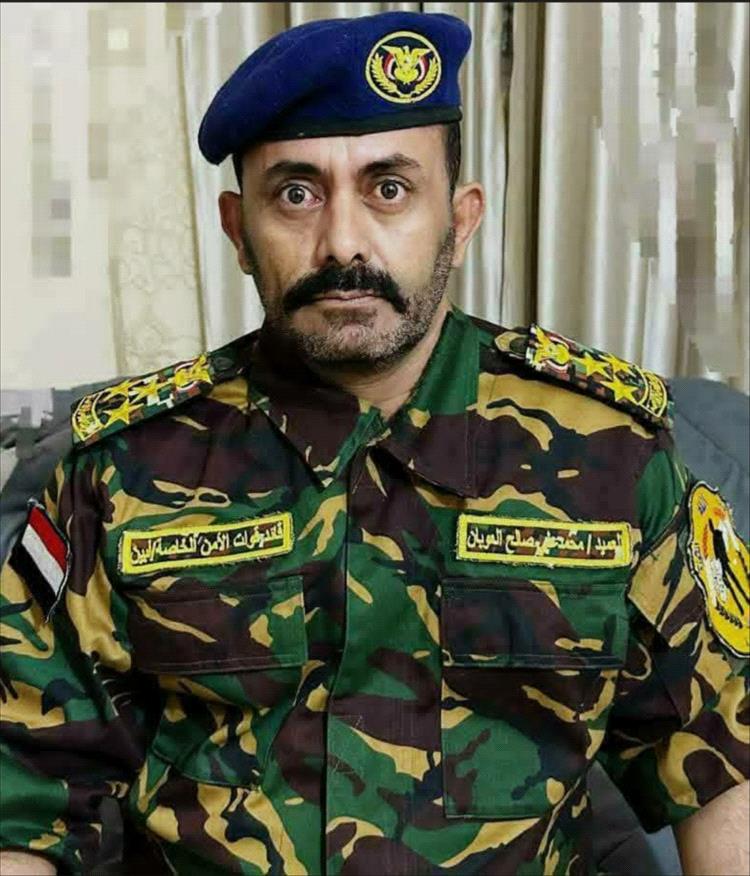 العميد محمد العوبان يعزي العميد سامي السعيدي بوفاة والدته