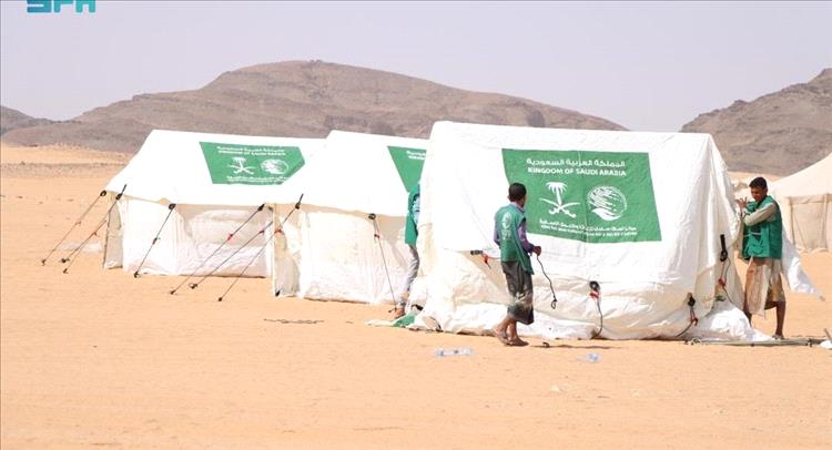 “اغاثي الملك سلمان” يوزّع مساعدات إيوائية متنوعة في حضرموت