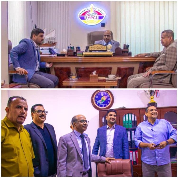 وزير النفط يشيد بجهود شركة النفط اليمنية في الحفاظ على الاستقرار التمويني للوقود بالسوق المحلية