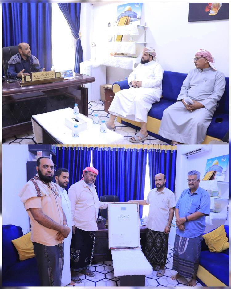 مدير تربية القطن يتسلّم بطارية ليثيوم في مبادرة كريمة من الشيخ ناصر أحمد بن علي جابر أبو صهيب 