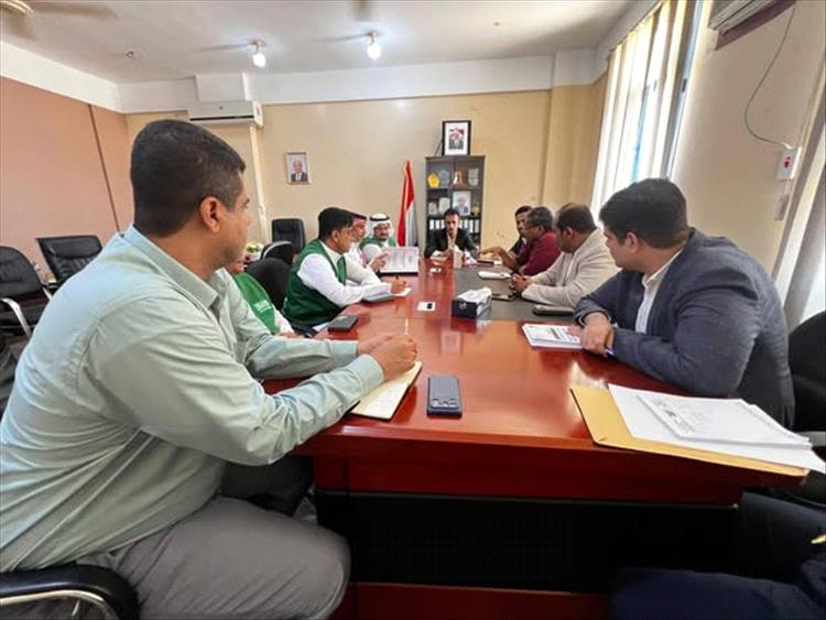 وكيل حضرموت الجيلاني يستقبل وفد البرنامج السعودي لتنمية وإعمار اليمن لبحث الاحتياجات الخدمية والتنموية