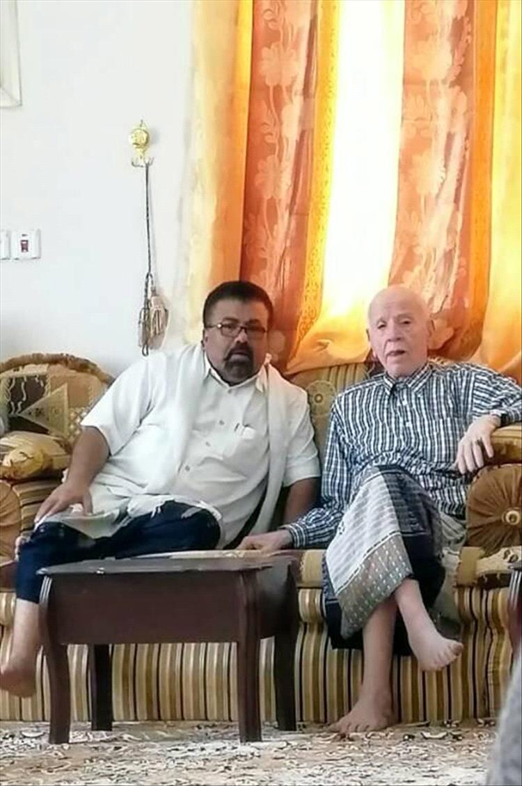 المنصب مصطفى شيبان بن اسحاق يعزي في وفاة الحكم صالح بن علي النهدي