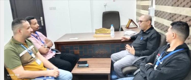 مدير عام تبن يبحث مع منظمة الإغاثة الإسلامية الفرنسية تعزيز التدخلات الإنسانية والتنموية