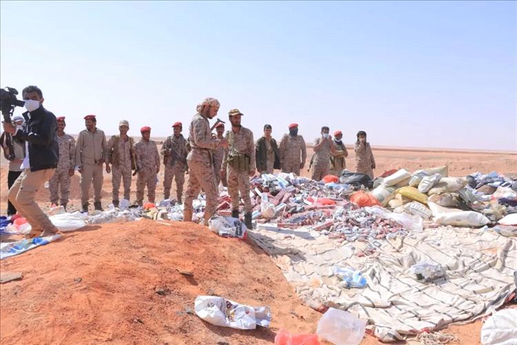 إتلاف كميات كبيرة من بضائع منتهية الصلاحية وممنوعة في منفذ الوديعة