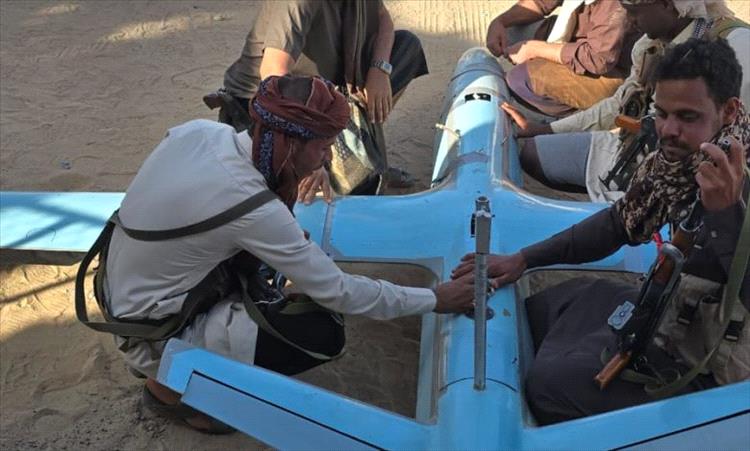 إسقاط طائرة مُسيّرة حوثية شرق الجوف 