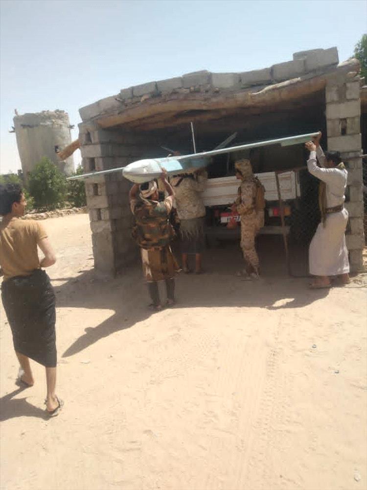 الجوف.. إسقاط طائرة مسيّرة حوثية بجبهة الجدافر 