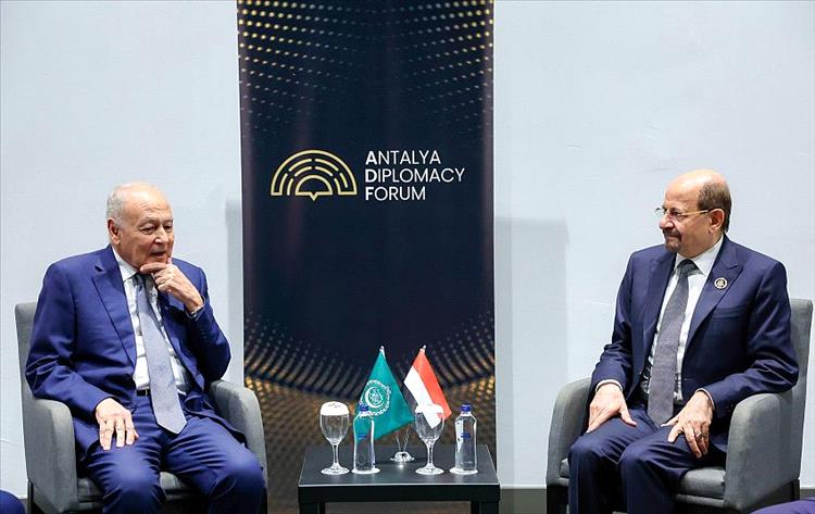 رئيس الوزراء وزير الخارجية يناقش مع امين عام الجامعة العربية تطورات الأوضاع