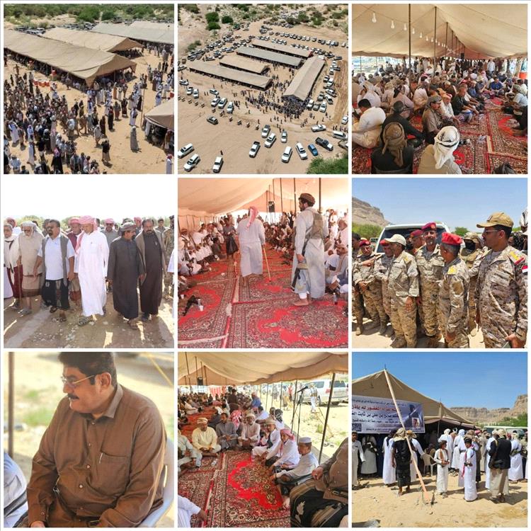 حضرموت تودّع شيخها: حشود غير مسبوقة في عزاء الحكم صالح بن ثابت تجسّد إرثه الكبير ومكانته 