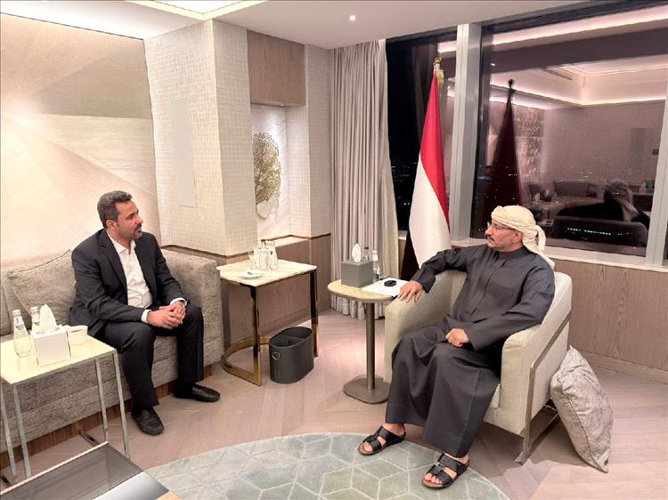 طارق صالح يطلع من محافظ لحج على جهود تعزيز الاستقرار وتطبيع الحياة في المحافظة