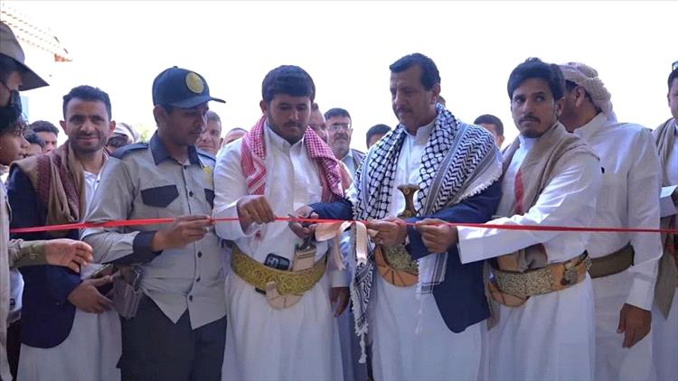 وكيل محافظة مأرب يفتتح مشروعاً استثمارياً بكلفة مليون دولار امريكي