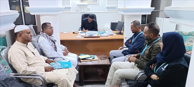 مدير عام تريم يلتقي وفد منظمة “مسلم هاندز” لبحث تعزيز التدخلات الإنسانية