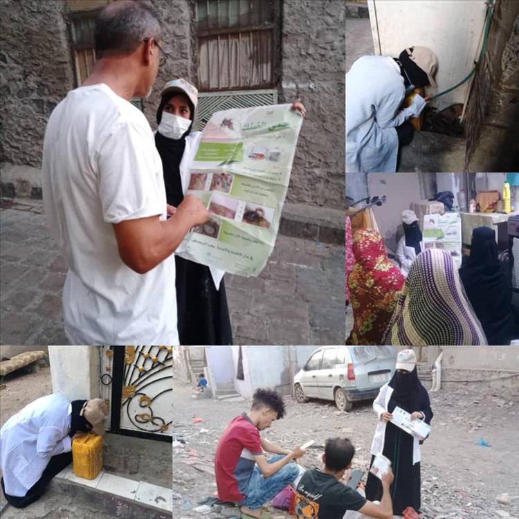 تحرك صحي ميداني في التواهي يستهدف بؤر البعوض ويعزز الوقاية في الشولة