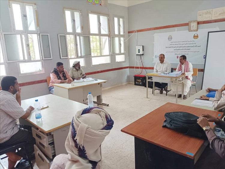 برعاية وزير التربية وبحضور مدير تربية رضوم.. تدشين ورشة تدريبية للكادر التربوي