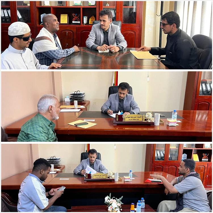 الوكيل الجيلاني يلتقي قيادات جمعيات ومراكز ذوي الإعاقة ويؤكد اهتمام السلطة المحلية بهذه الشريحة