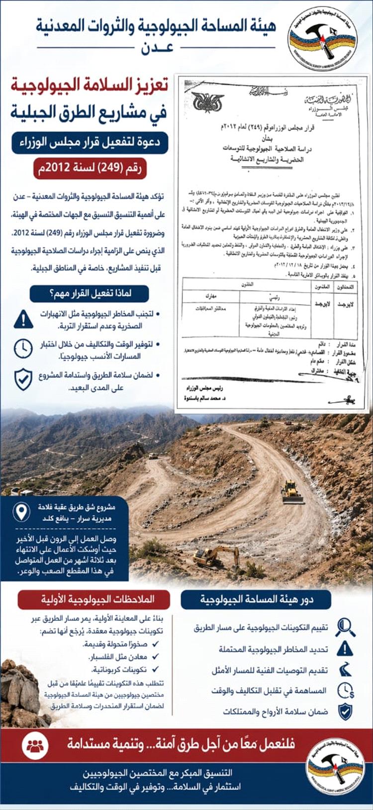 دراسة الصلاحية الجيولوجية لمشاريع الطرق… خطوة استباقية لتجنب الانهيارات والمخاطر وتوفير الوقت والجهد...