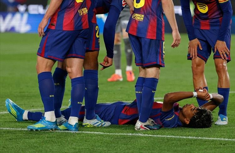 إعلان رسمي من النادي.. كم هي مدة غياب لامين يامال عن برشلونة؟