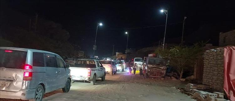 عاجل : جرحى في اشتباكات مسلحة بسوق القات في حريب