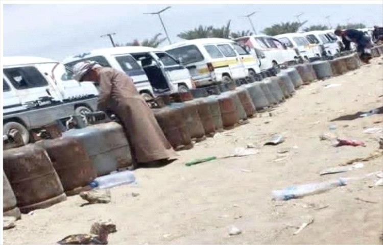 تصاعد أزمة الغاز المنزلي في مأرب لليوم الخامس ومطالبات بتدخل عاجل 