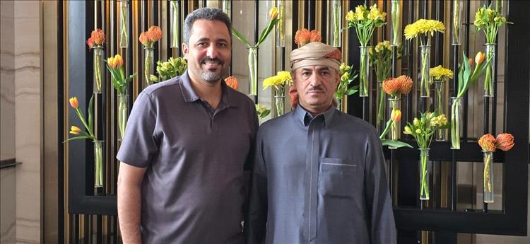 الشنفرة يلتقي محافظ لحج لبحث خطوات الحوار الجنوبي برعاية سعودية 