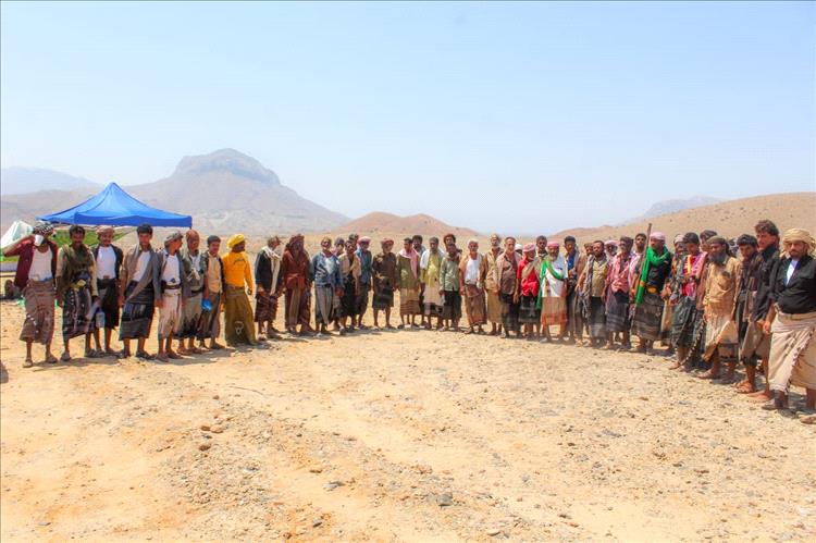 بروم | مشايخ ومقادمة من البهيش يرفضون أعمال التنقيب العشوائي وغير القانوني عن المعادن