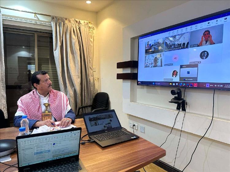 وكيل محافظة مأرب يبحث مع مكتب الاغذية العالمي بعدن تعزيز الاستجابة الانسانية ومشروع المساعدات الطارئة