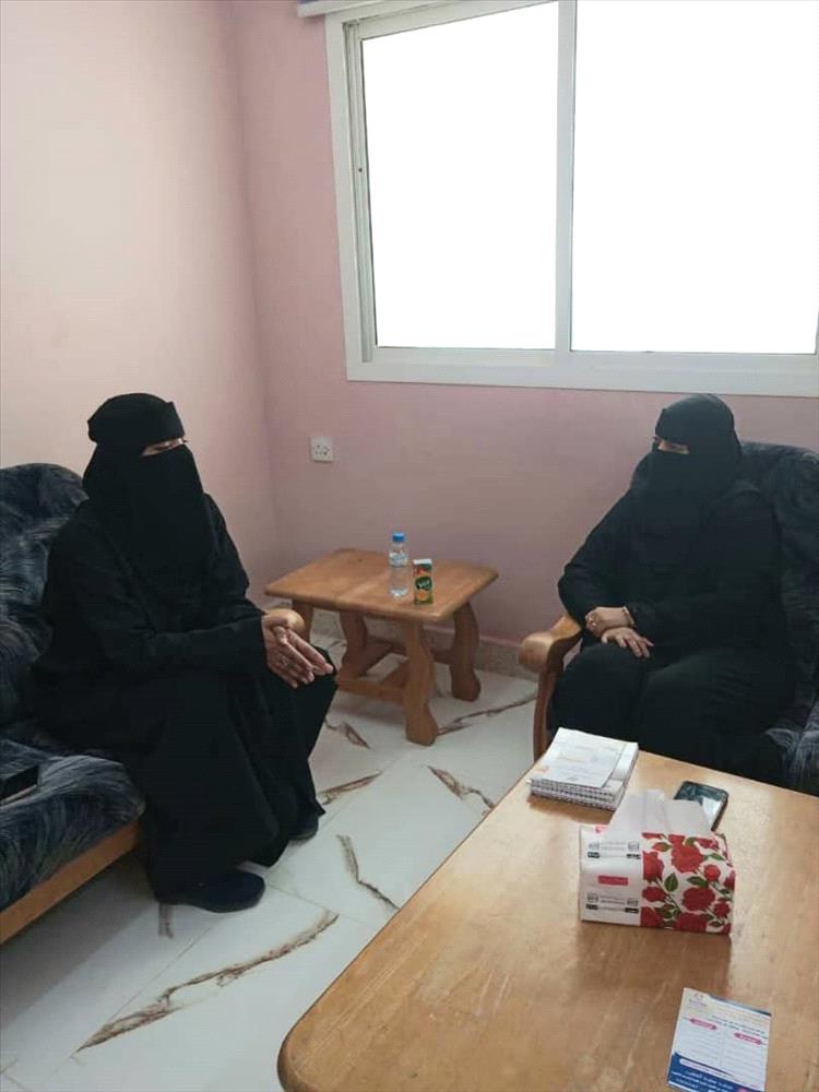مناقشة أوجه التعاون المشترك بين نقابة المهندسين اليمنيين بحضرموت واللجنة الوطنية للمرأة 