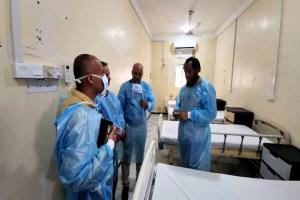 افتتاح التوسعة في قسم عزل الحصْبة في مستشفى المخا بدعم دولي