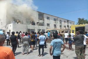 عاجل :النيران تندلع في أحد منازل عمائر الأحمدي بخورمكسر.. والسيطرة عليها دون خسائر بشرية