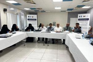 وكيل حضرموت الجيلاني يرأس الاجتماع الربعي الثاني للجنة المشتركة لمشروع تعزيز الوصول الشامل إلى العدالة