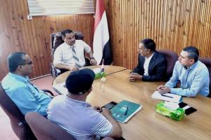لقاء بسيئون لمناقشة أوضاع فرع الهيئة العامة لحماية البيئة في وادي حضرموت والصحراء