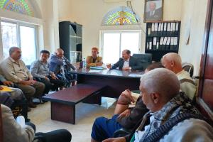 تنفيذية التعزية تعقد اجتماع أبريل وتستعرض مستوى الأداء العام