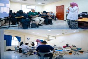 جامعة العلوم والتكنولوجيا في عدن تستقبل وفد دار الصم والبكم في زيارة استطلاعية