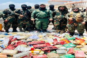 المقدم مياس الجعدني: إتلاف 1213 كيلوجرامًا من الحشيش والشبو والهيروين وحبوب الكبتاجون بعدن
