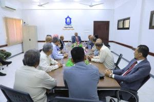 رئيس جامعة سيئون يستقبل وزير الإدارة المحلية ويبحثان سبل تعزيز جودة التعليم العالي