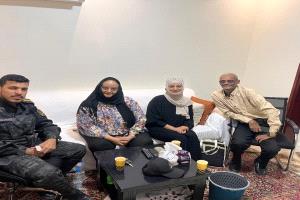 مدير إدارة التعاون الدولي يقوم بزيارة إلى منظمة مبادرة السلام بالعاصمة المؤقتة عدن